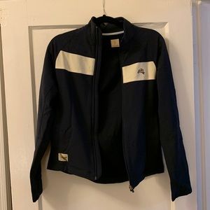 Tracksmith women’s small Eliot jacket (navy)